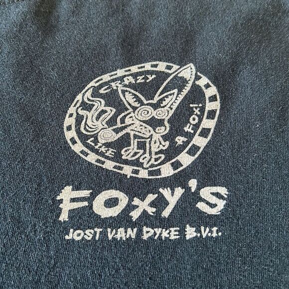 Foxys Jost Van Dyke long sleeve shirt black size medium - Picture 5 of 16